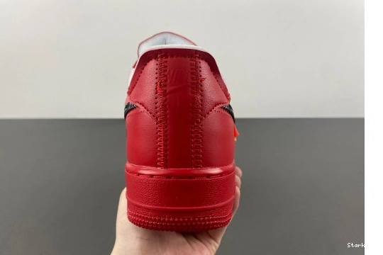 Force Air 1  Nike AO4297-600 Off-White Red   Low 0709